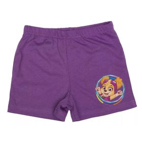 Mancs őrjárat kislány rövidnadrág, lila