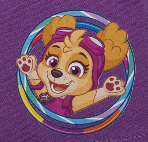 Mancs őrjárat kislány rövidnadrág, lila