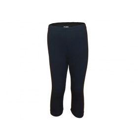 Egyszínű lány leggings, fekete