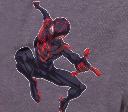 Pókember bermuda nadrág, sötét szürke