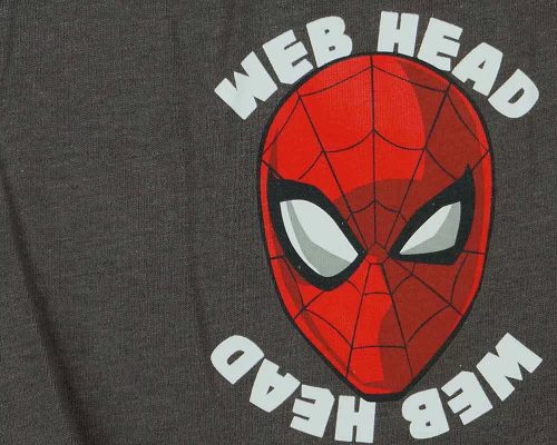 Pókember kisfiú rövidnadrág, szürke