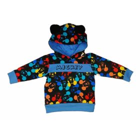 Disney Mickey egér kapucnis kisfiú pulóver