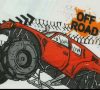 Monster truck gyerek rövid póló, felső