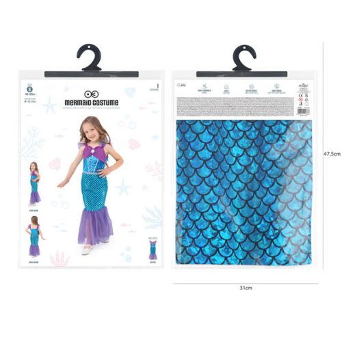 Sellőruha jelmez, M-es méret