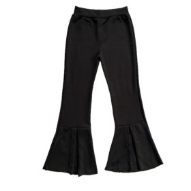 Elegáns kislány fekete nadrág