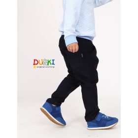 Du&Ki fiú vászon nadrág, sötétkék