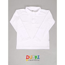Du&Ki fiú hosszú ujjú galléros póló
