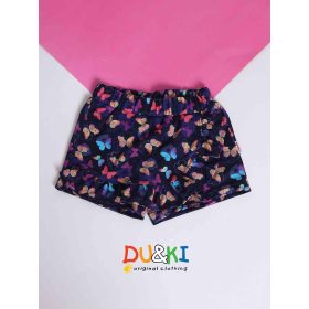 Du&Ki Szoknyás rövidnadrág sötétkék pillangós