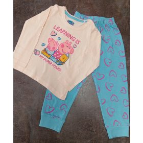Peppa malac Learning gyerek hosszú pizsama
