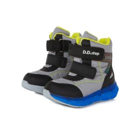   D.D. Step kisfiú Aqua-Tex, vízálló bélelt bokacipő (F651-454A)