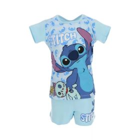   Disney Lilo és Stitch, A csillagkutya Scrump gyerek rövid szett, kék