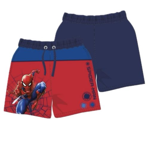 Pókember Wall-Crawler gyerek fürdőnadrág, surf short, piros