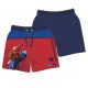 Pókember Wall-Crawler gyerek fürdőnadrág, surf short, piros