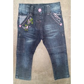 Baba kislány farmernadrág mintával