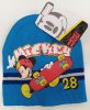 Disney Mickey Skate gyerek sapka + kesztyű szett