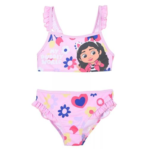 Gabi babaháza Bubbly World gyerek fürdőruha, bikini, rózsaszín