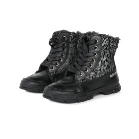 D.D. Step kislány bélelt bakancs (W056-385)