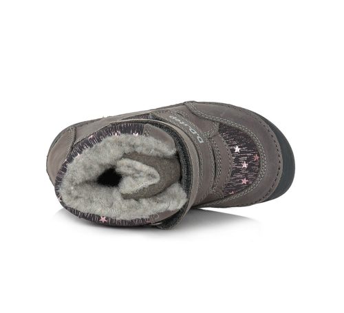 D.D. Step kislány bélelt barefoot bokacipő (W063-333)