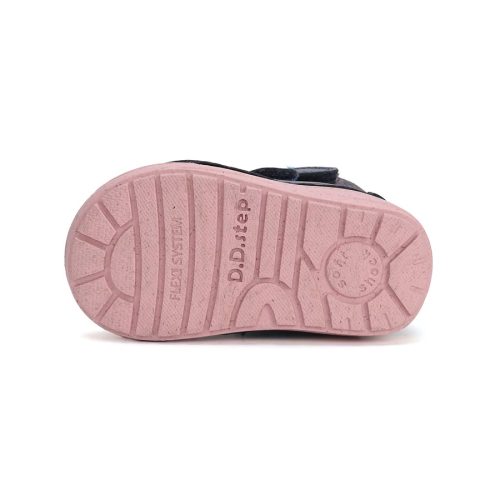 D.D. Step kislány bélelt bokacipő (W071-42895)