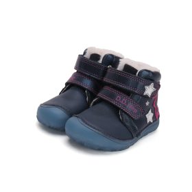 D.D. Step kislány bélelt barefoot bokacipő (W073-42766)