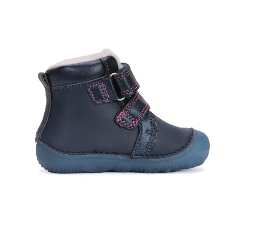 D.D. Step kislány bélelt barefoot bokacipő (W073-42766)