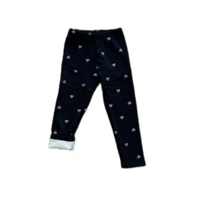 Szivecskés gyerek leggigns polár béléssel